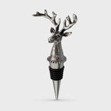 Taproom Bottle Stop Stags Head | Pewter
