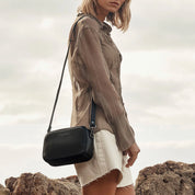 Status Anxiety Plunder Bag With Dual Straps | Black
