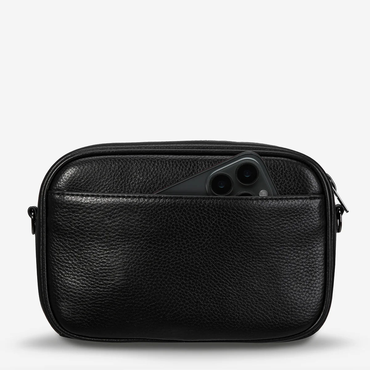 Status Anxiety Plunder Bag With Dual Straps | Black