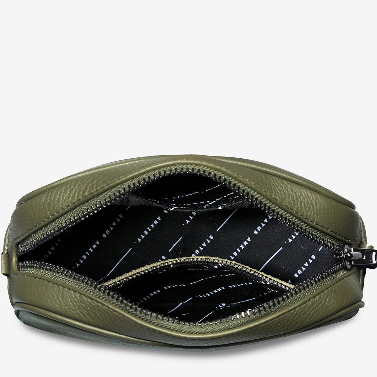Status Anxiety Plunder Bag With Webbed Strap | Khaki