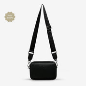 Status Anxiety Plunder Bag With Dual Straps | Black