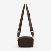 Status Anxiety Plunder Bag With Webbed Strap | Cocoa