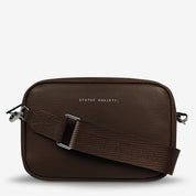 Status Anxiety Plunder Bag With Webbed Strap | Cocoa