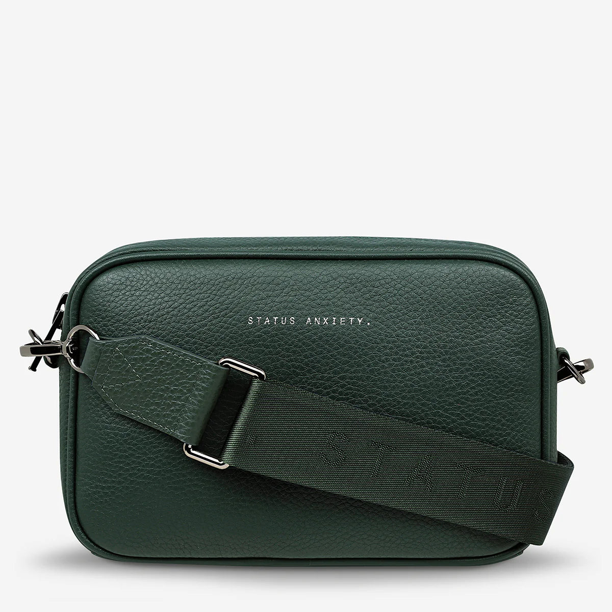 Status Anxiety Plunder Bag With Webbed Strap | Green