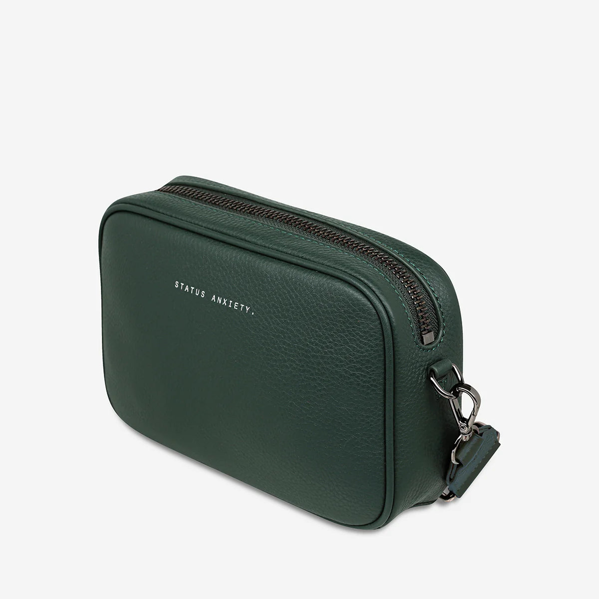 Status Anxiety Plunder Bag With Webbed Strap | Green