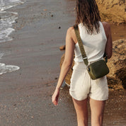 Status Anxiety Plunder Bag With Webbed Strap | Khaki