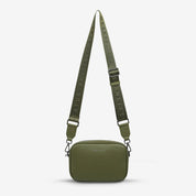 Status Anxiety Plunder Bag With Webbed Strap | Khaki