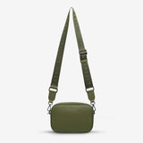 Status Anxiety Plunder Bag With Webbed Strap | Khaki