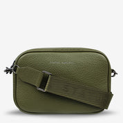 Status Anxiety Plunder Bag With Webbed Strap | Khaki