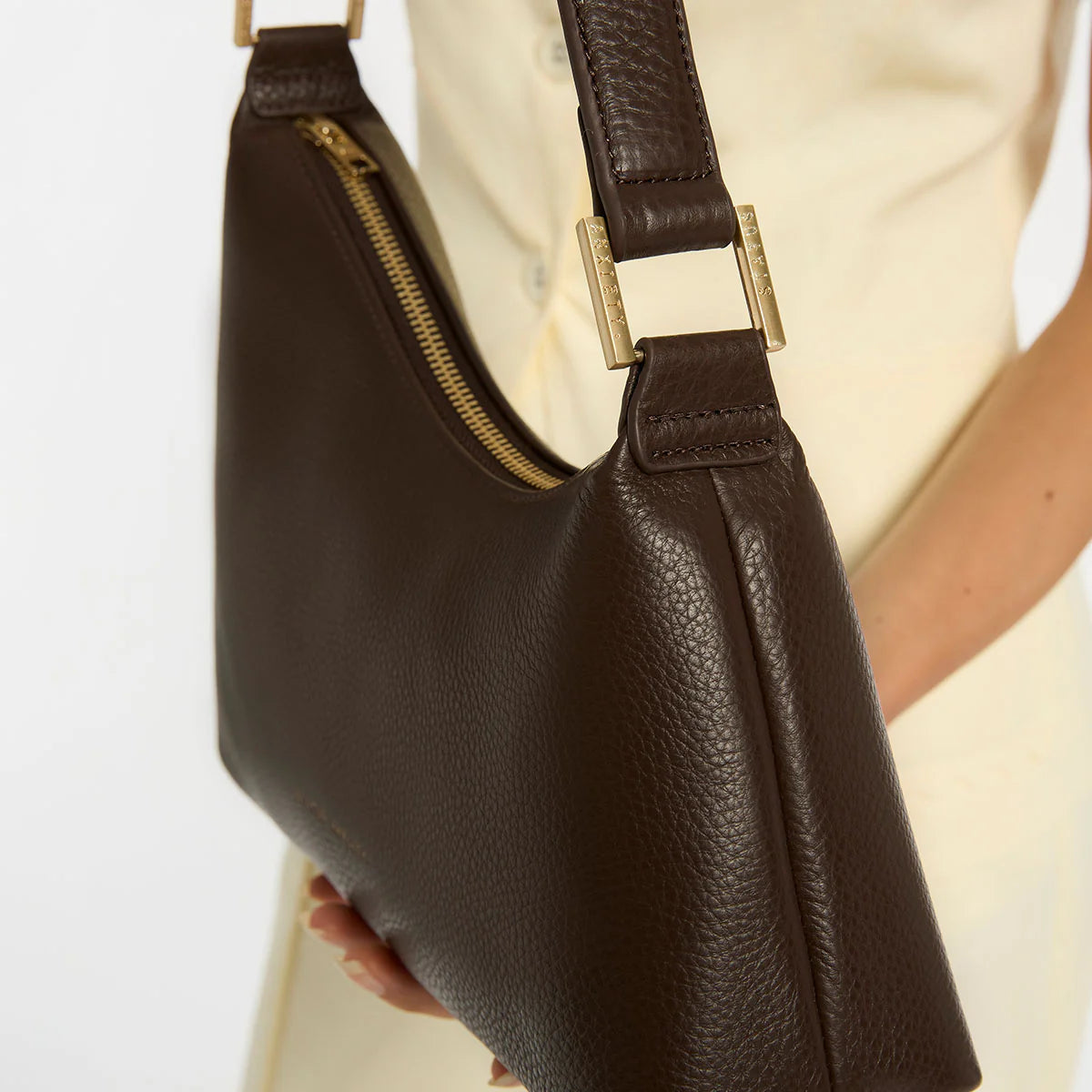 Status Anxiety Reverie Bag | Cocoa Brushed Gold