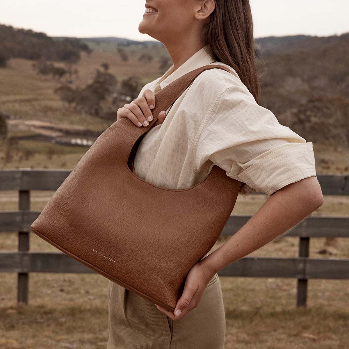 Status Anxiety Solstice Bag | Camel