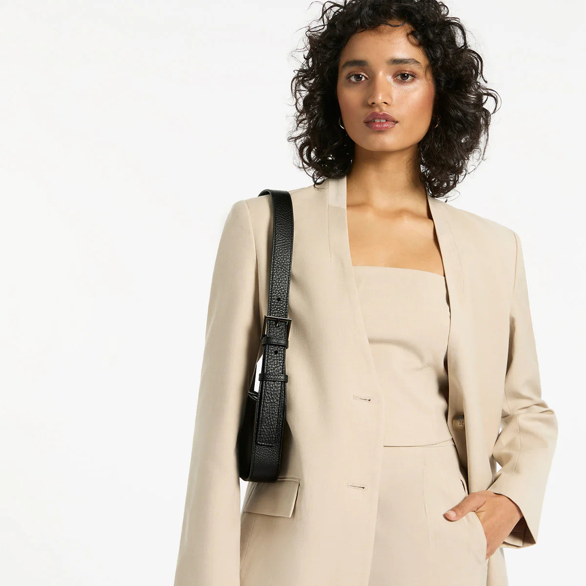 Status Anxiety State Of Mind  Handbag | Black