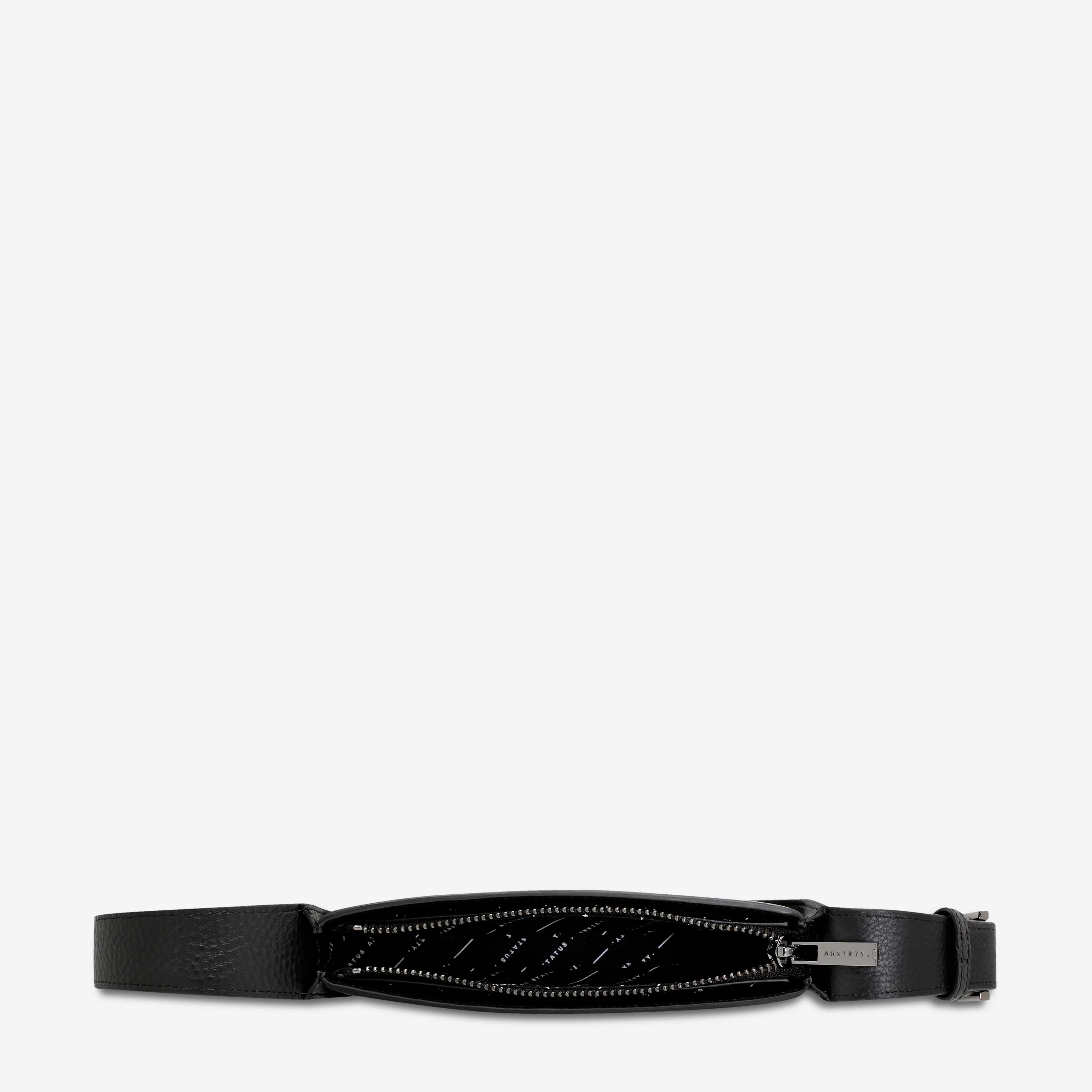 Status Anxiety State Of Mind  Handbag | Black
