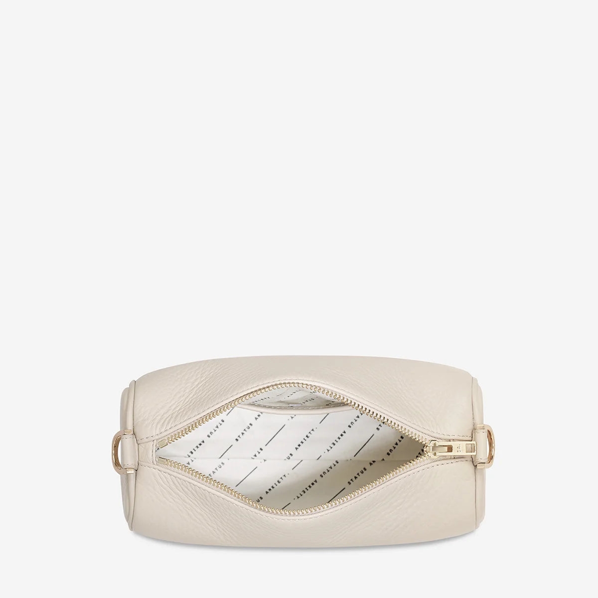 Status Anxiety Sunblind Bag | Oat Brushed Gold