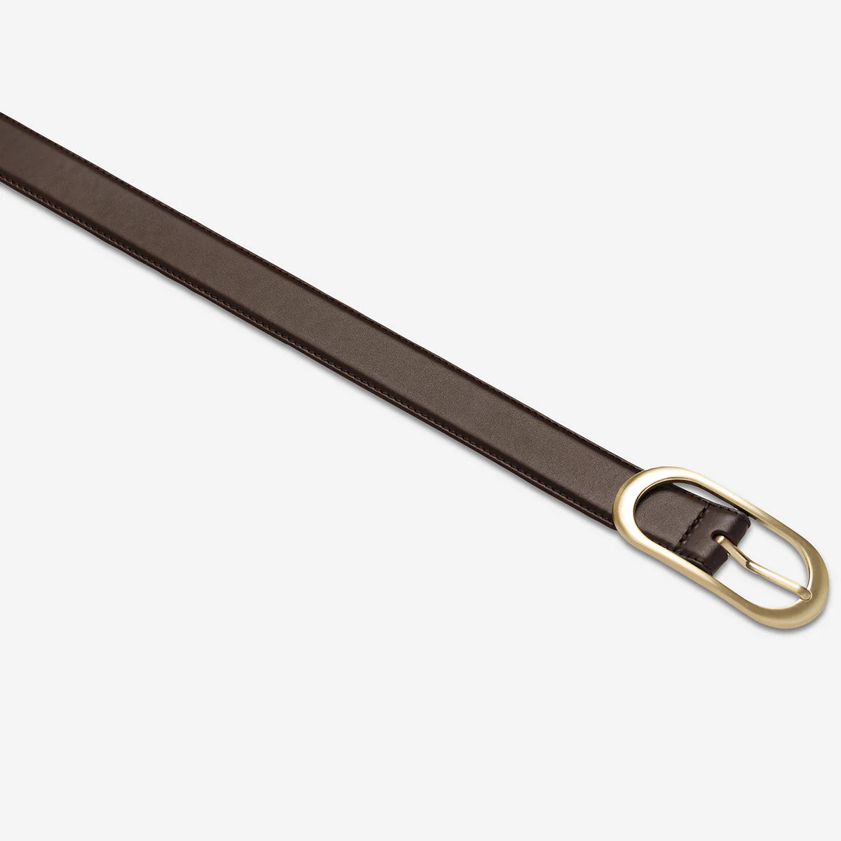 Status Anxiety Alex Davidson Final Loop Belt | Cocoa Gold