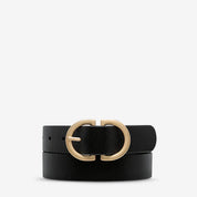 Status Anxiety In Reverse Belt | Black Gold
