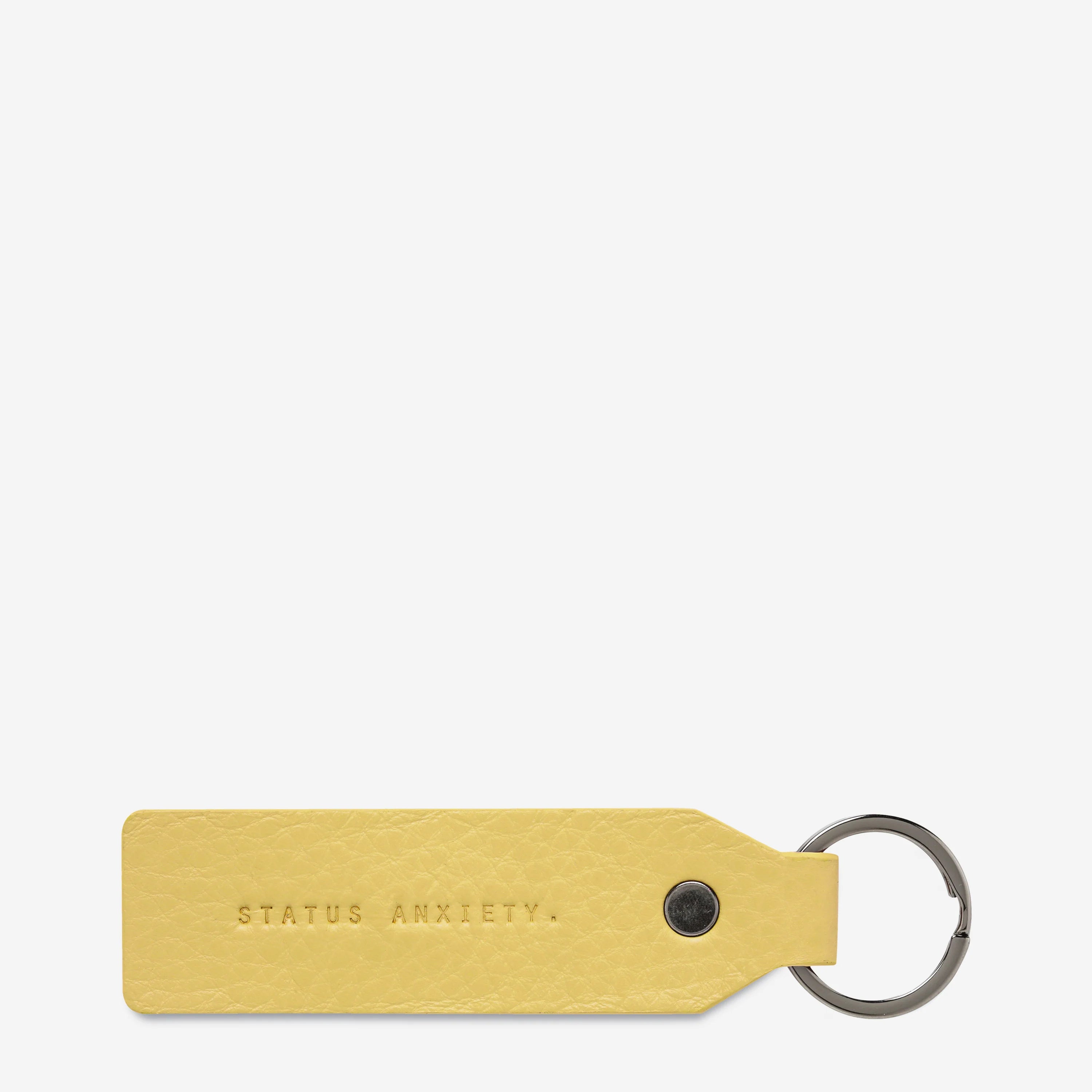 Status Anxiety Make Your Move Key Ring | Buttermilk