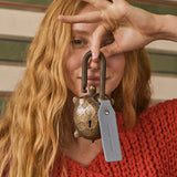 Status Anxiety Make Your Move Key Ring | Powder Blue