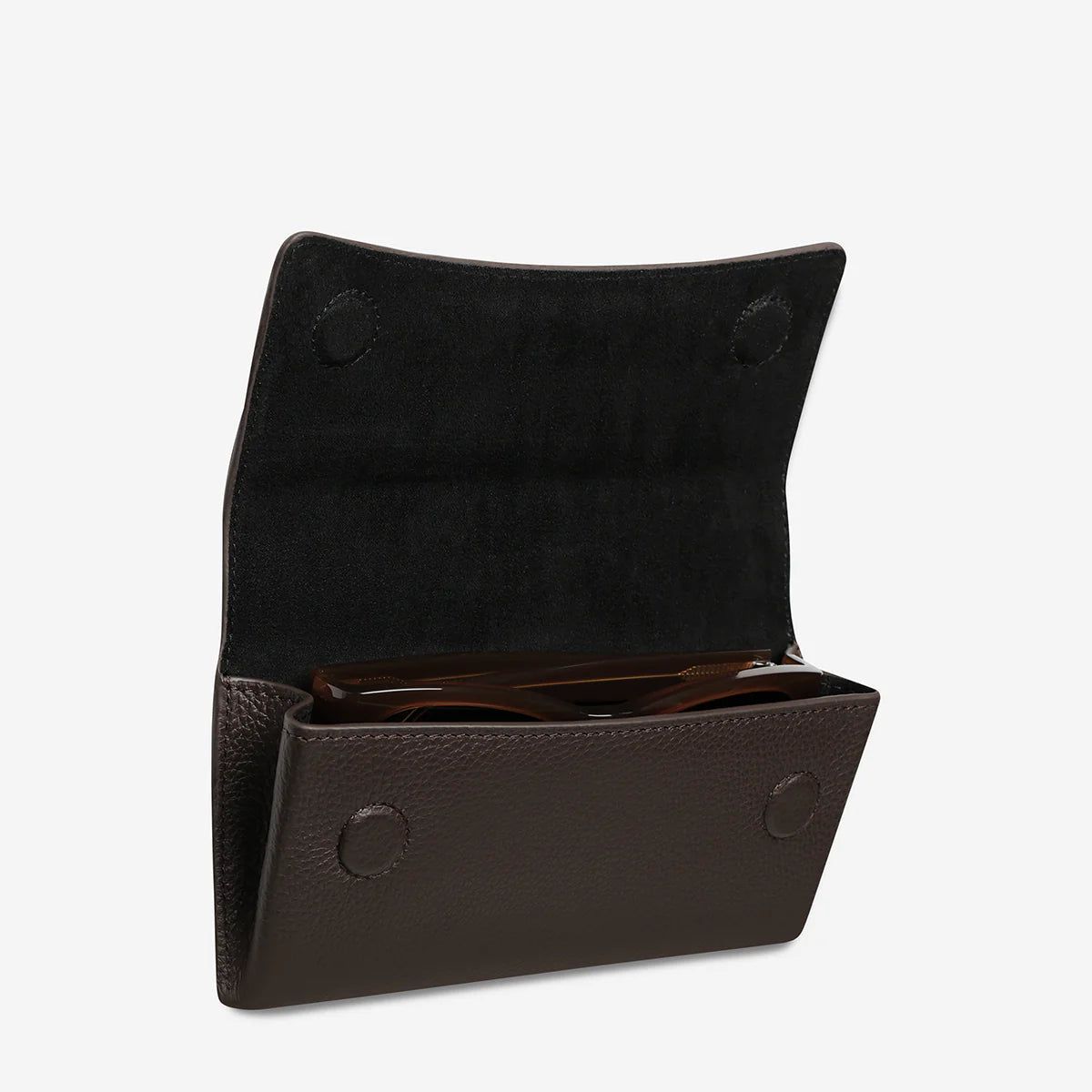 Status Anxiety | Into The Ether Sunglasses Case | Cocoa