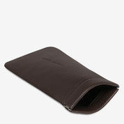 Status Anxiety Keepsake Sunglasses Case | Cocoa