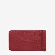 Status Anxiety Keepsake Sunglasses Case | Rouge