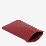 Status Anxiety Keepsake Sunglasses Case | Rouge