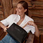 Status Anxiety Hunter Recycled Toiletry Bag | Large Black