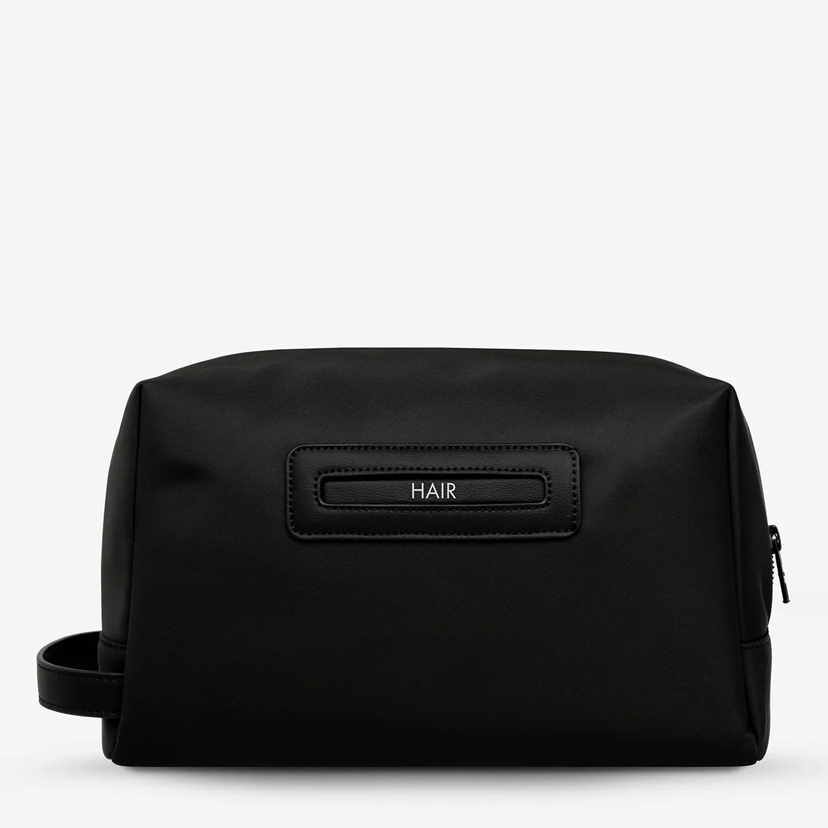 Status Anxiety Hunter Recycled Toiletry Bag | Large Black