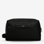 Status Anxiety Hunter Recycled Toiletry Bag | Large Black