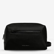Status Anxiety Hunter Recycled Toiletry Bag | Large Black