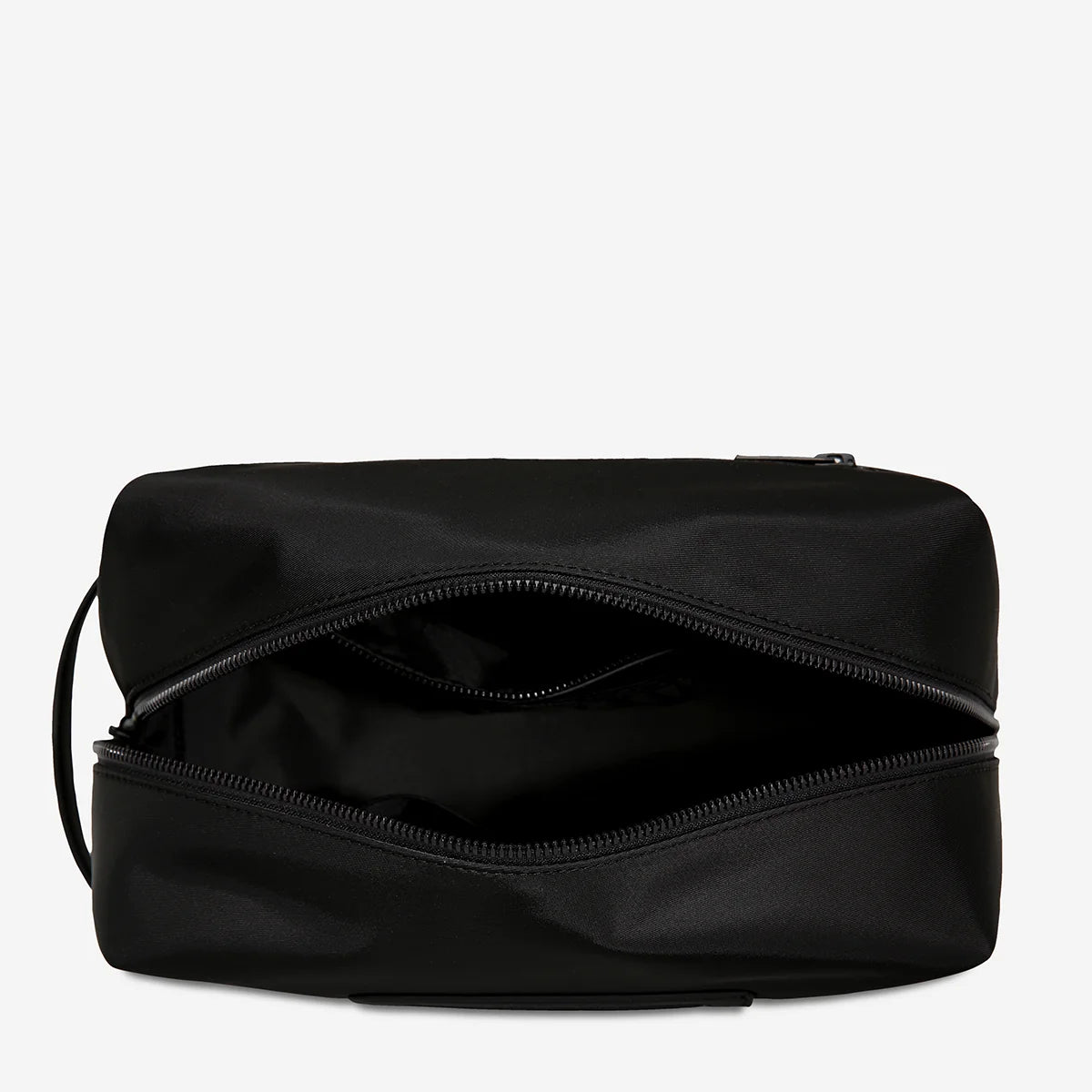 Status Anxiety Hunter Recycled Toiletry Bag | Large Black
