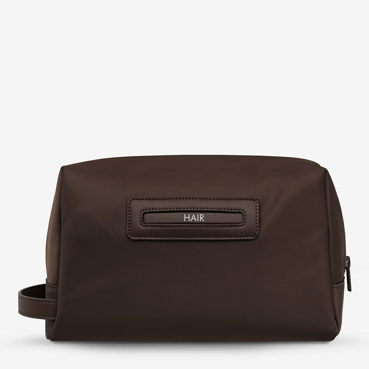Status Anxiety Hunter Recycled Toiletry Bag | Large Truffle