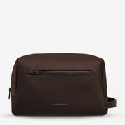 Status Anxiety Hunter Recycled Toiletry Bag | Large Truffle