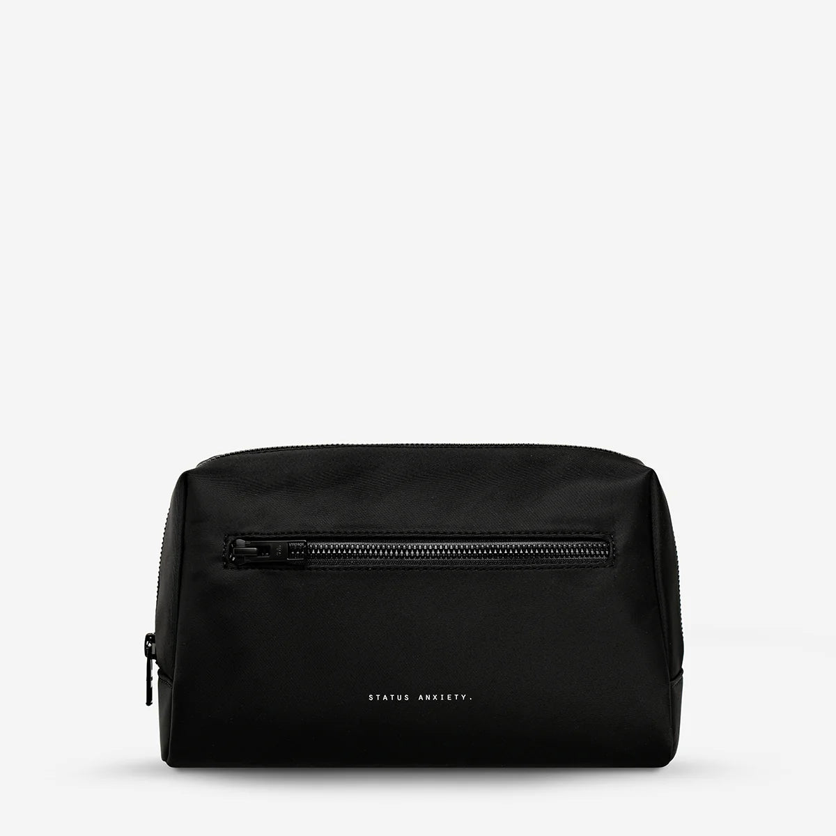 Status Anxiety Hunter Recycled Toiletry Bag | Medium Black