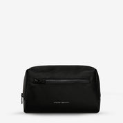 Status Anxiety Hunter Recycled Toiletry Bag | Medium Black
