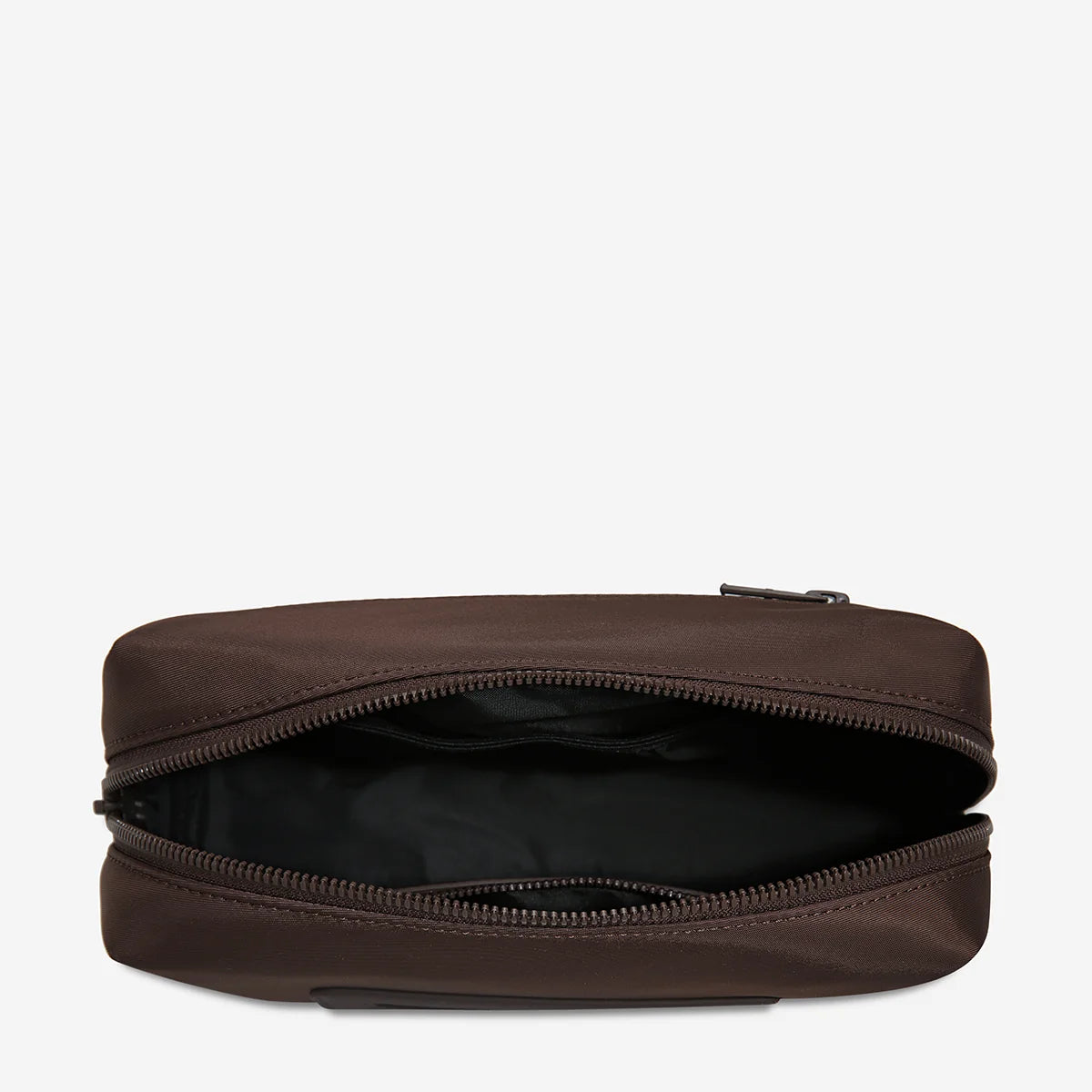 Status Anxiety Hunter Recycled Toiletry Bag | Medium Truffle
