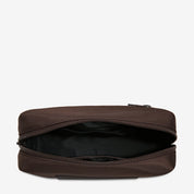 Status Anxiety Hunter Recycled Toiletry Bag | Medium Truffle