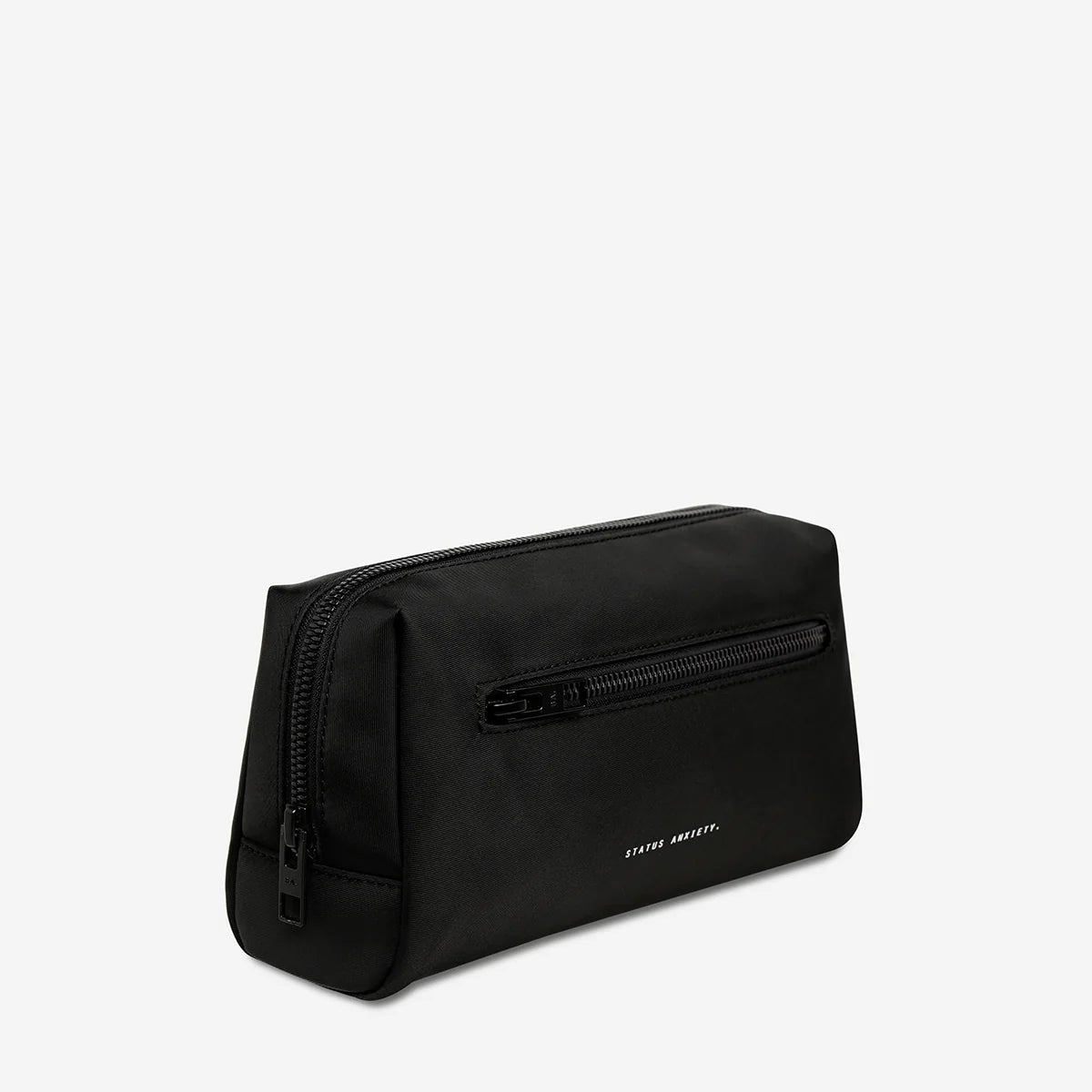 Status Anxiety Hunter Recycled Toiletry Bag | Small Black