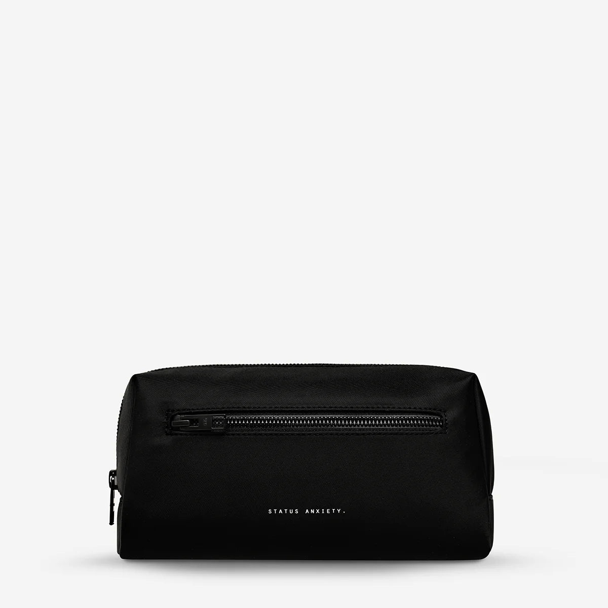 Status Anxiety Hunter Recycled Toiletry Bag | Small Black