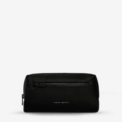 Status Anxiety Hunter Recycled Toiletry Bag | Small Black