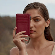 Status Anxiety Avoiding Things Wallet | Rouge