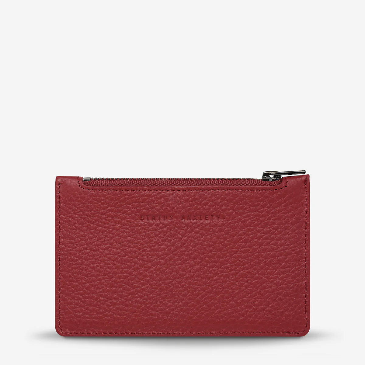 Status Anxiety Avoiding Things Wallet | Rouge