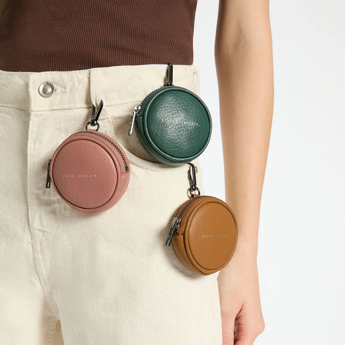 Status Anxiety Go With Me Pouch | Camel