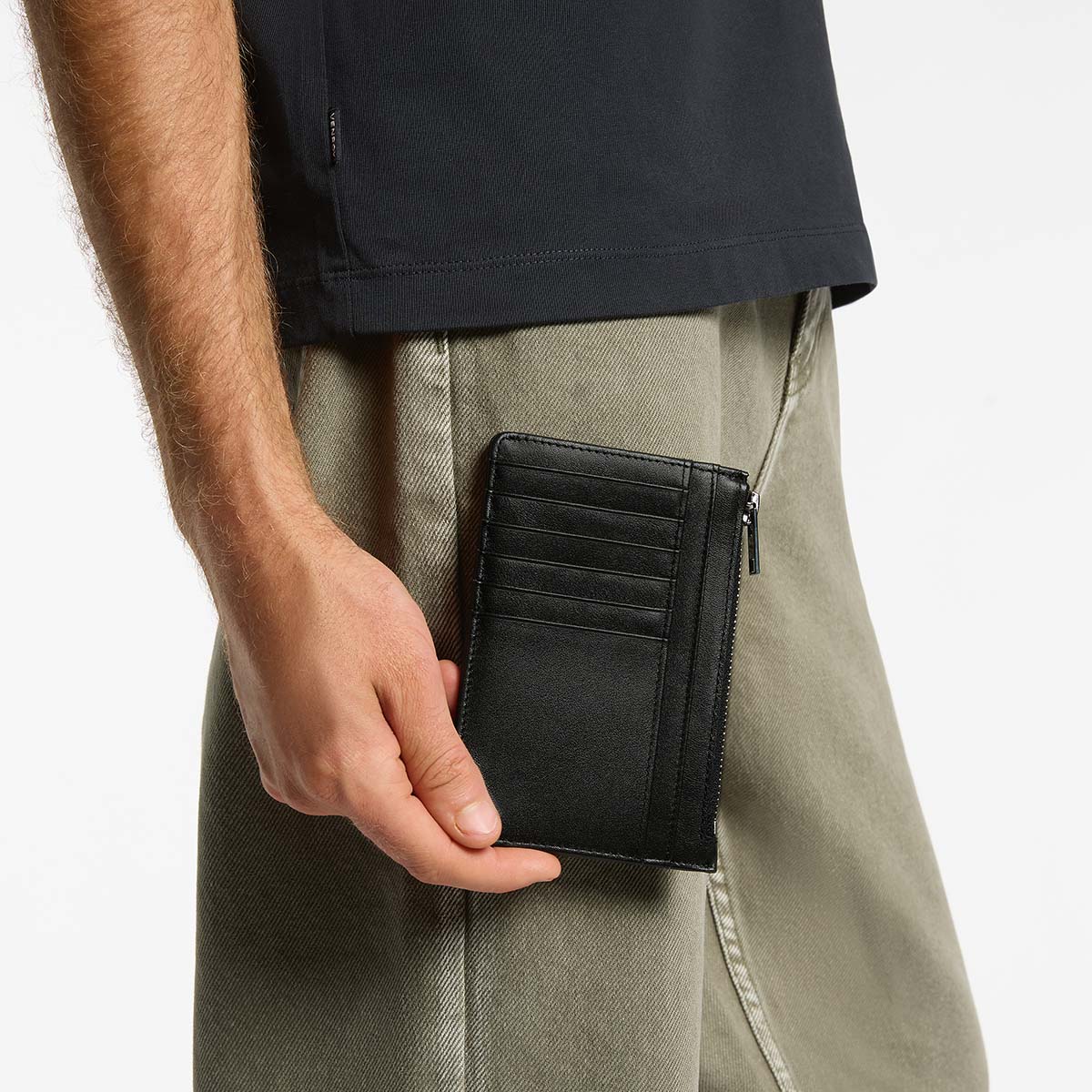 Status Anxiety Gone Again Wallet | Black Nappa