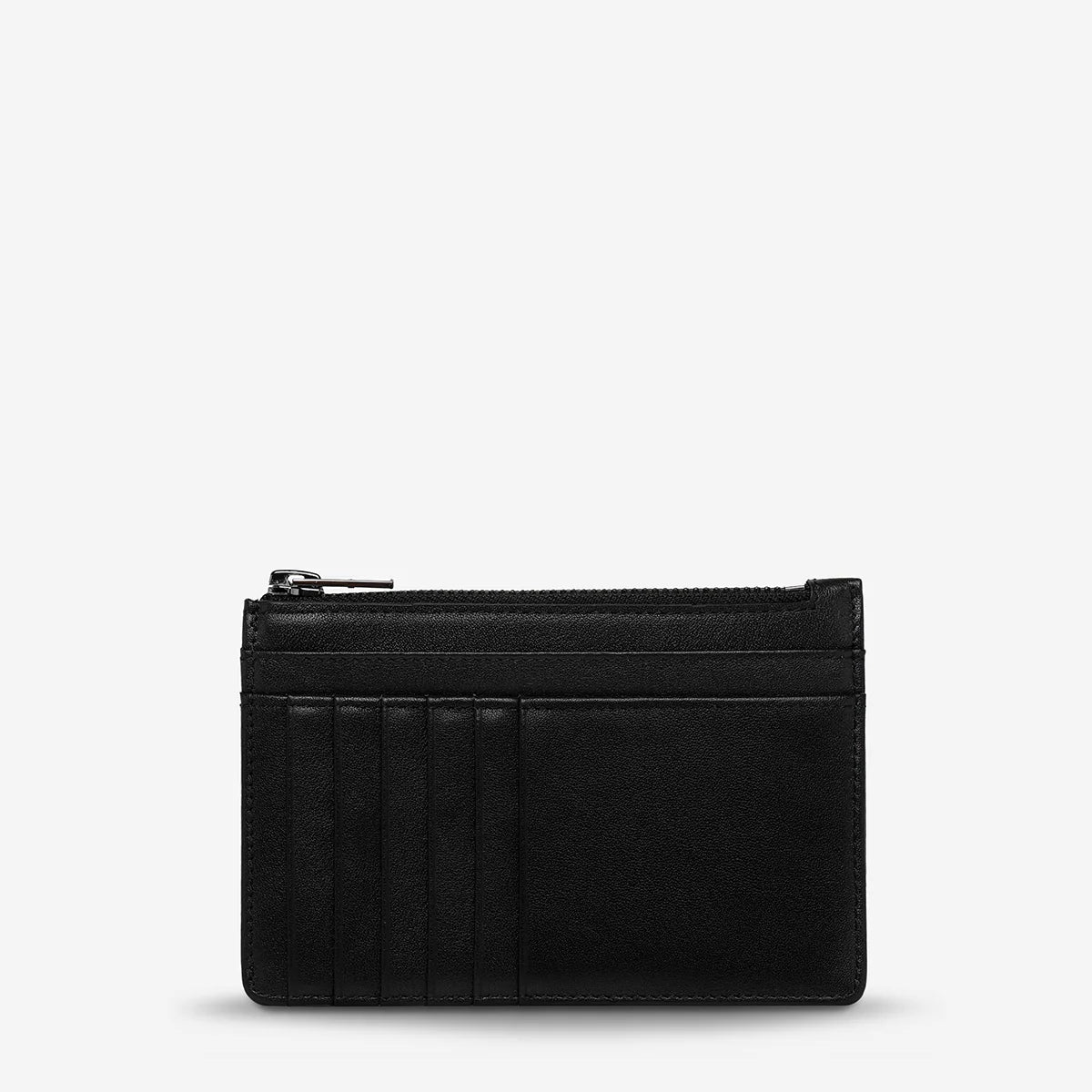Status Anxiety Gone Again Wallet | Black Nappa