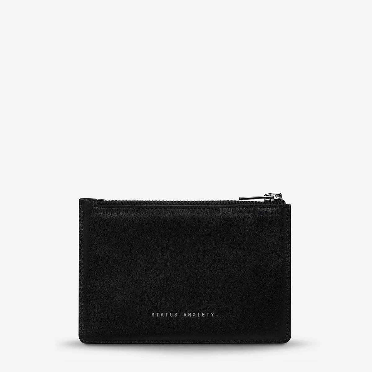 Status Anxiety Gone Again Wallet | Black Nappa