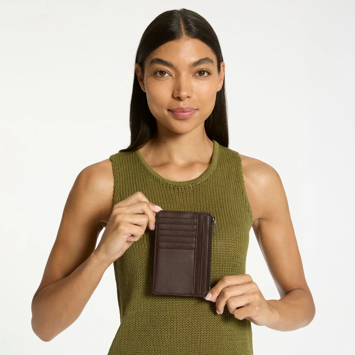 Status Anxiety Gone Again Wallet | Cocoa Nappa