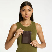 Status Anxiety Gone Again Wallet | Cocoa Nappa