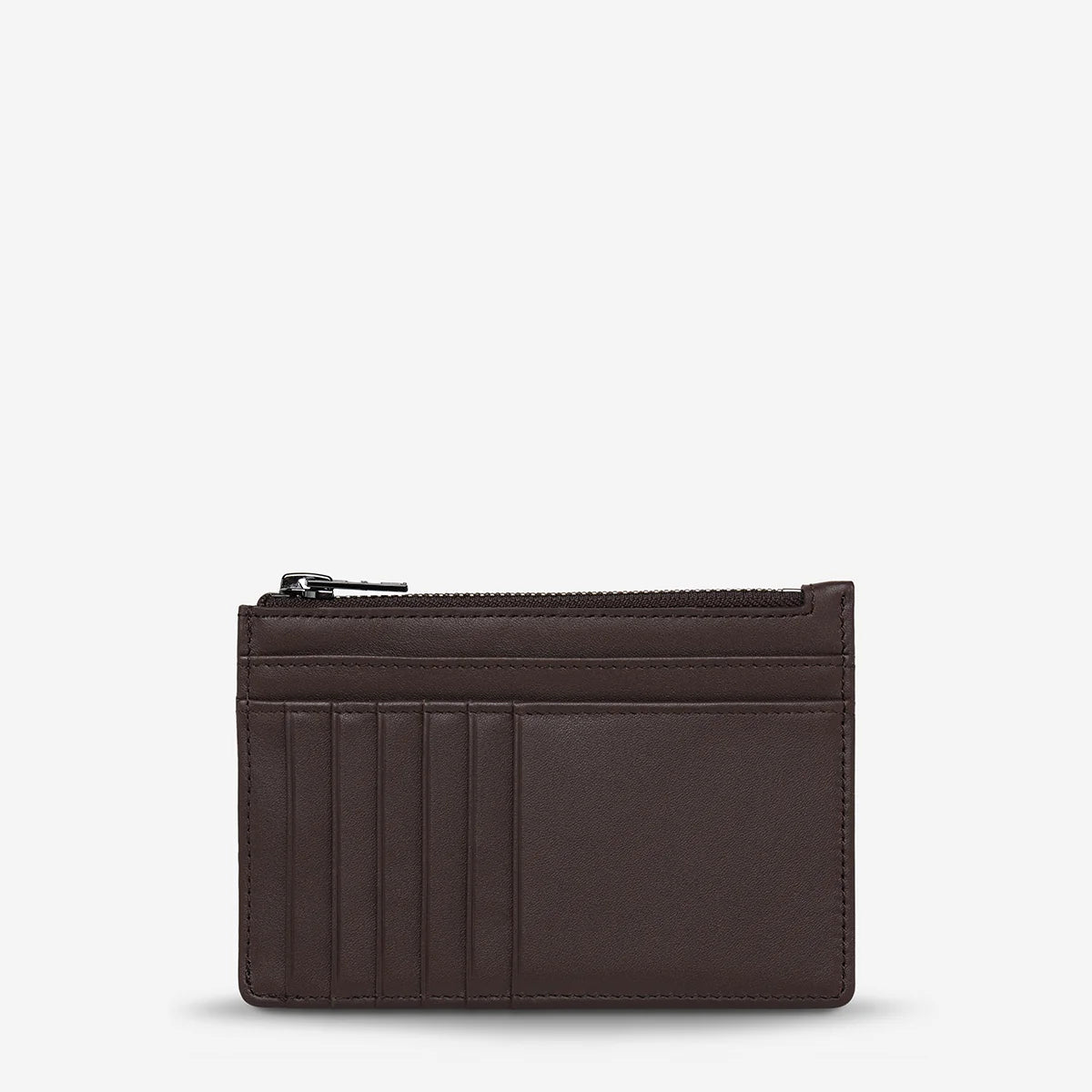 Status Anxiety Gone Again Wallet | Cocoa Nappa
