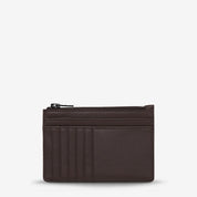 Status Anxiety Gone Again Wallet | Cocoa Nappa